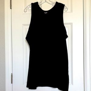 Old Navy Black Activewear Tunic Tank, 3X, NWOT